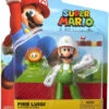 JAKKS PACIFIC Jakks Luigi With Fire Flower Action Figure 1 JAKKS PACIFIC Jakks Luigi With Fire Flower Action Figure -Boutique Toy Store 039897726304 48647.1604764893