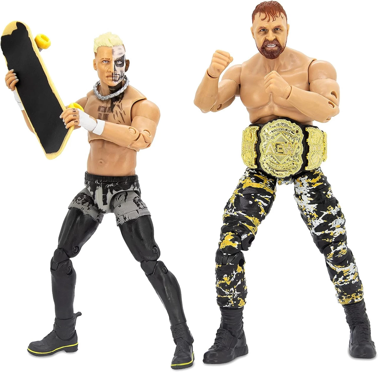 JAKKS PACIFIC Jakks AEW Unrivaled Collection Rivals Pack - Darby Allin And Jon Moxley Action Figure 2 Pack 4 JAKKS PACIFIC Jakks AEW Unrivaled Collection Rivals Pack - Darby Allin And Jon Moxley Action Figure 2 Pack - Image 2