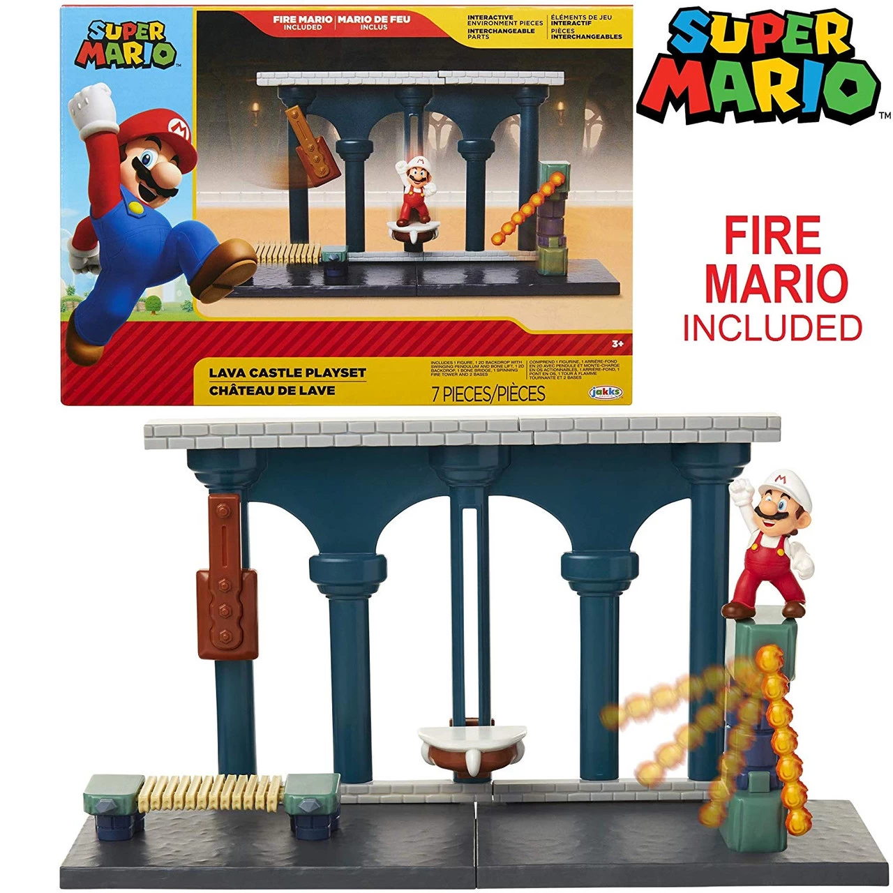 JAKKS PACIFIC Jakks Super Mario Lava Castle Playset 5 JAKKS PACIFIC Jakks Super Mario Lava Castle Playset - Image 3