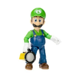 JAKKS PACIFIC The Super Mario Bros. Movie Luigi 5" Action Figure 6 JAKKS PACIFIC The Super Mario Bros. Movie Luigi 5" Action Figure -Boutique Toy Store 192995417175 91602.1688905871