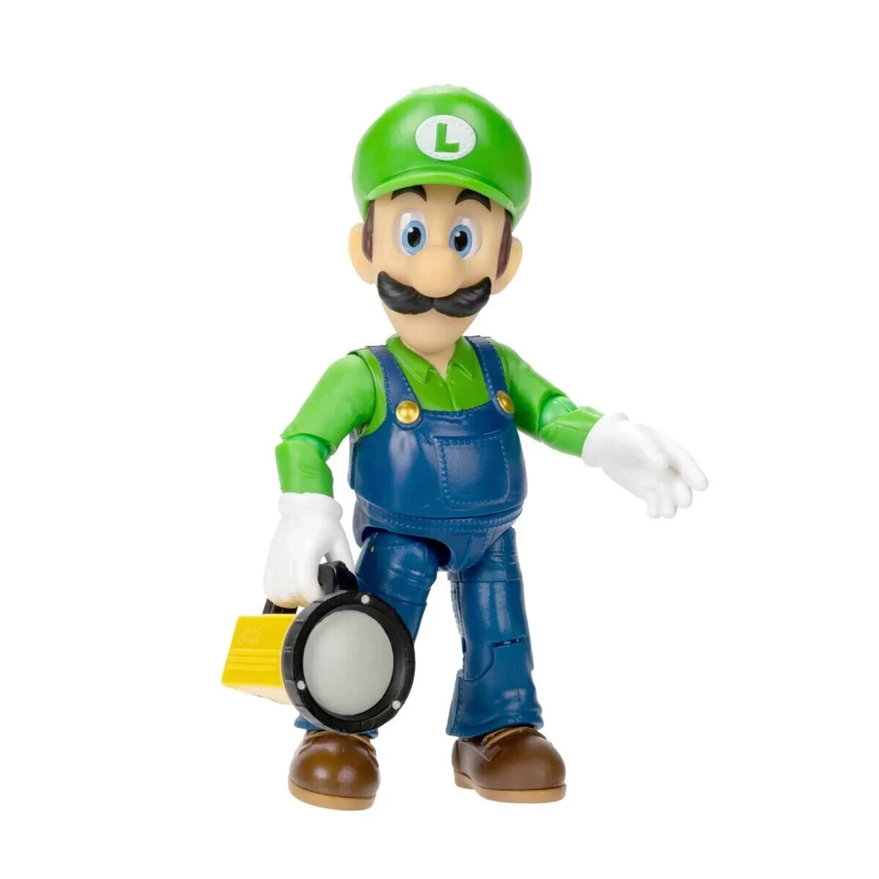 JAKKS PACIFIC The Super Mario Bros. Movie Luigi 5" Action Figure 4 JAKKS PACIFIC The Super Mario Bros. Movie Luigi 5" Action Figure - Image 2
