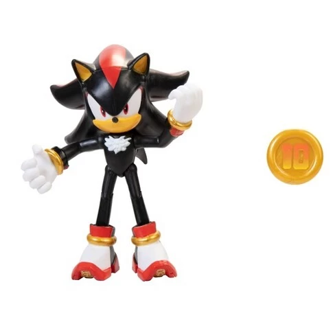 JAKKS PACIFIC Sonic The Hedgehog - Shadow - 4" - Wave 4.5 4 JAKKS PACIFIC Sonic The Hedgehog - Shadow - 4" - Wave 4.5 - Image 2