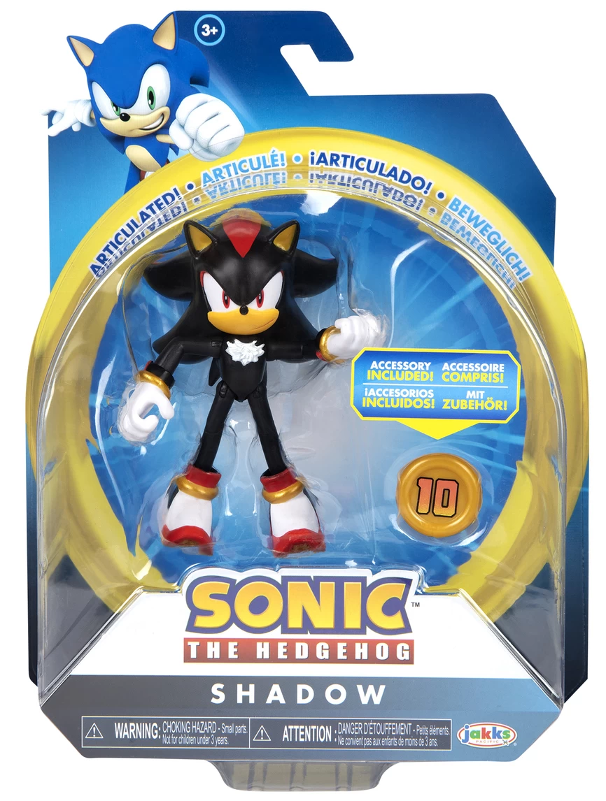 JAKKS PACIFIC Sonic The Hedgehog - Shadow - 4" - Wave 4.5 3 JAKKS PACIFIC Sonic The Hedgehog - Shadow - 4" - Wave 4.5