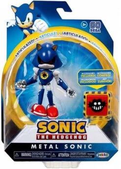 JAKKS PACIFIC Sonic The Hedgehog - Metal Sonic - 4" - Wave 4.5