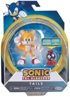 JAKKS PACIFIC Sonic The Hedgehog - Modern Tails - 4" - Wave 4.5
