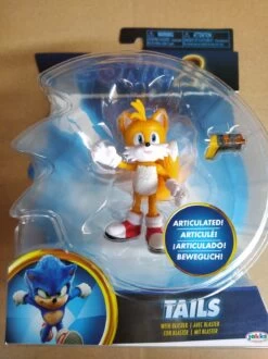 JAKKS PACIFIC Sonic The Hedgehog - Movie 2 - 4" Tails Figure