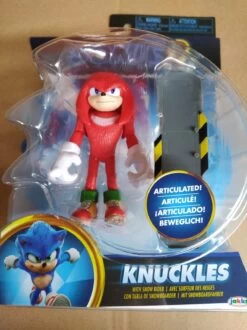 JAKKS PACIFIC Sonic The Hedgehog - Movie 2 - 4" Knuckles Figure