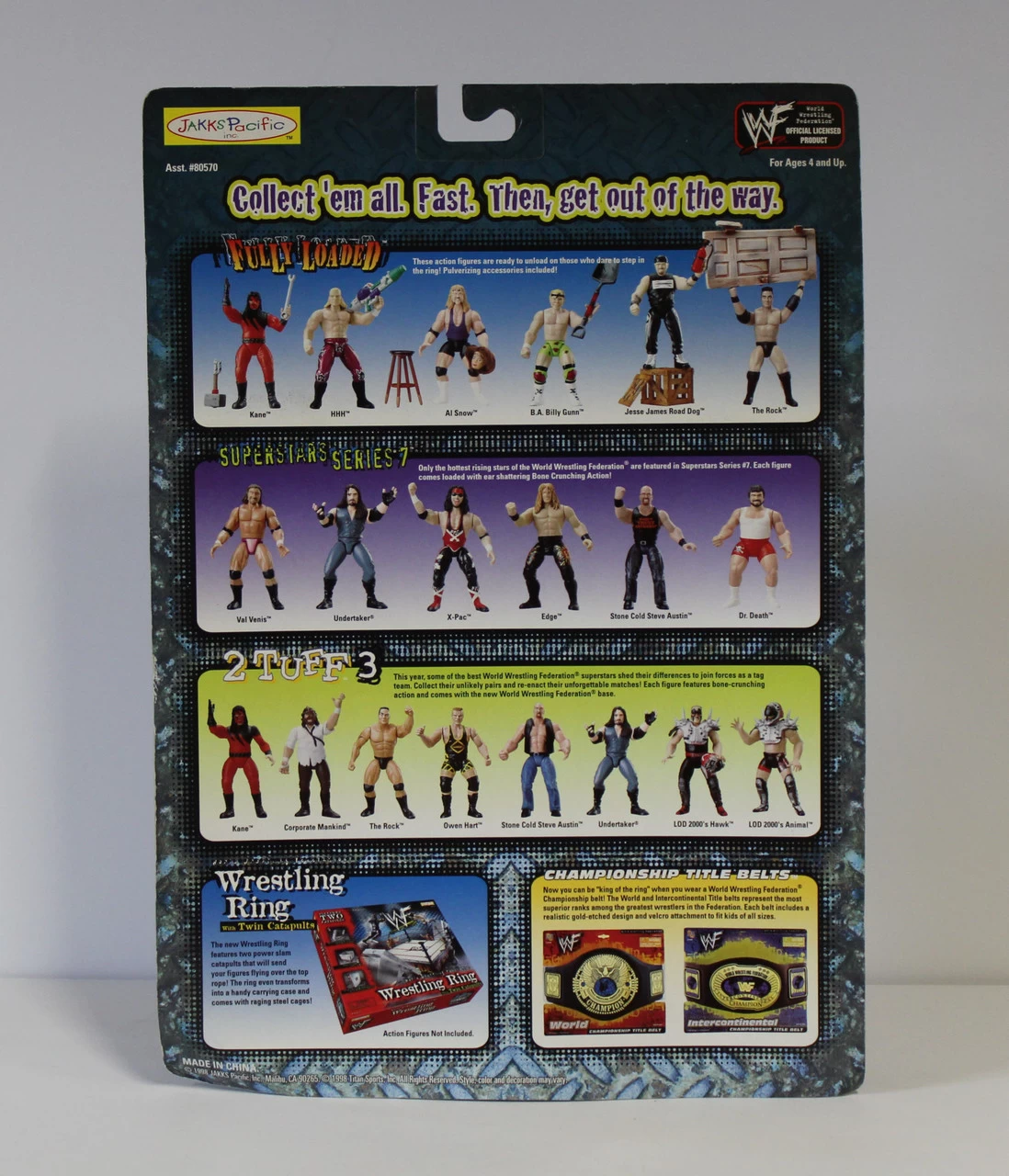 JAKKS PACIFIC Jakks Wrestle Mania Fully Loaded Al Snow Action Figure 4 JAKKS PACIFIC Jakks Wrestle Mania Fully Loaded Al Snow Action Figure - Image 2