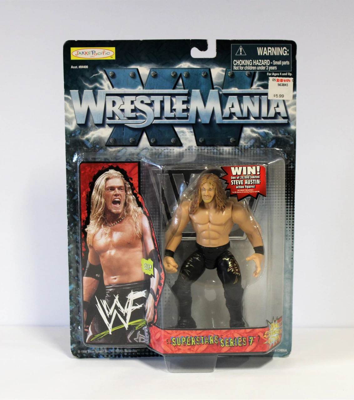 JAKKS PACIFIC Jakks Superstars Series 7 Edge Action Figure 3 JAKKS PACIFIC Jakks Superstars Series 7 Edge Action Figure