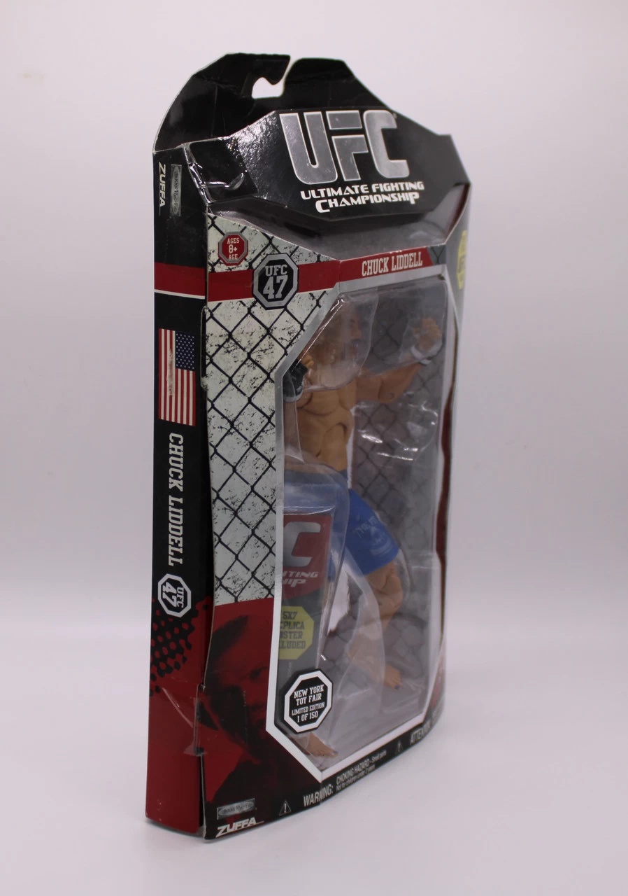 JAKKS PACIFIC JAKKS UFC Chuck Liddell New York Toy Fair 1/150 Exclusive Action Figure 6 JAKKS PACIFIC JAKKS UFC Chuck Liddell New York Toy Fair 1/150 Exclusive Action Figure - Image 4