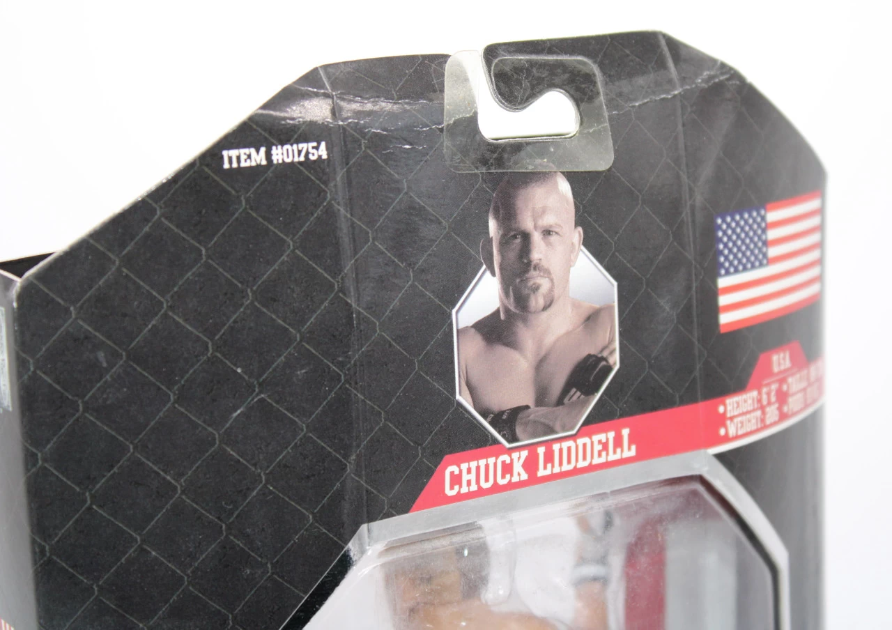 JAKKS PACIFIC JAKKS UFC Chuck Liddell New York Toy Fair 1/150 Exclusive Action Figure 11 JAKKS PACIFIC JAKKS UFC Chuck Liddell New York Toy Fair 1/150 Exclusive Action Figure - Image 9