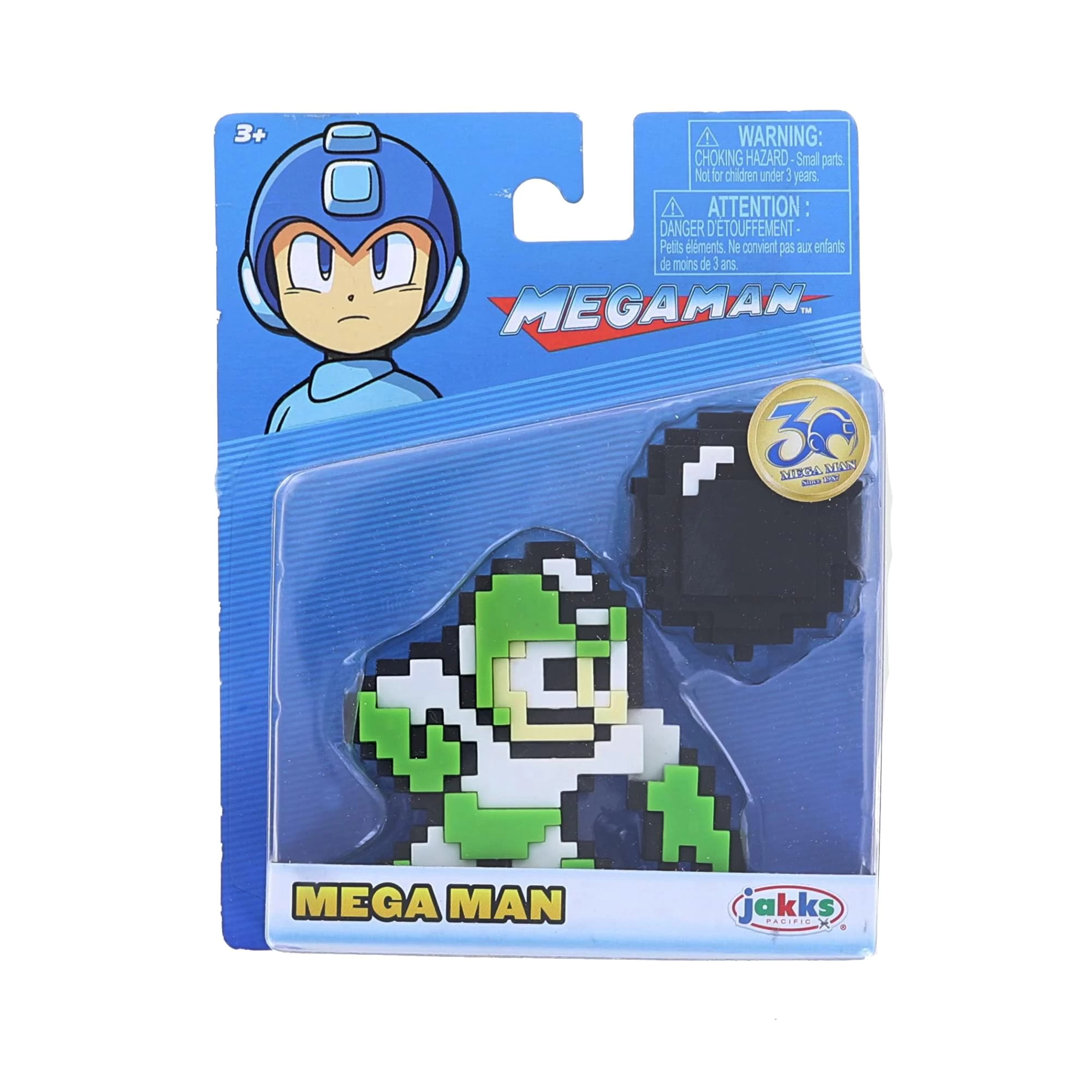 JAKKS PACIFIC Mega Man 8 Bit Figure | Mega Man W/ Hyper Bomb 3 JAKKS PACIFIC Mega Man 8 Bit Figure | Mega Man W/ Hyper Bomb