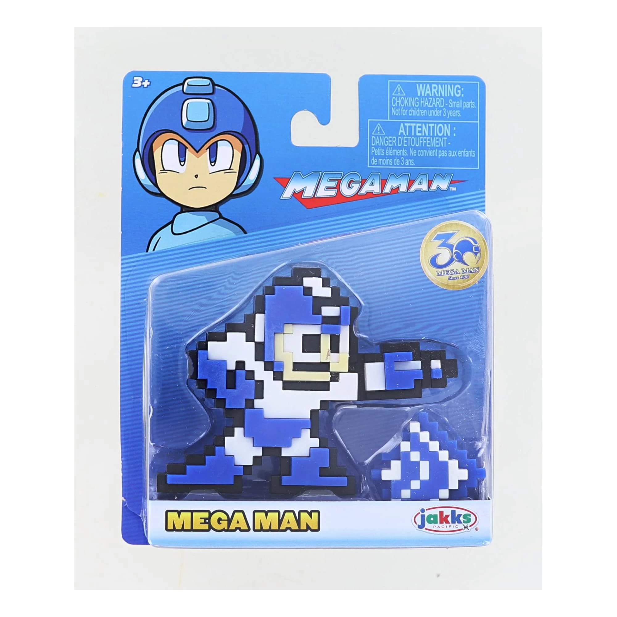 JAKKS PACIFIC Mega Man 8 Bit Figure | Mega Man W/ Ice Slasher 3 JAKKS PACIFIC Mega Man 8 Bit Figure | Mega Man W/ Ice Slasher