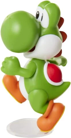 JAKKS PACIFIC Super Mario World Of Nintendo 2.5 Inch Figure | Running Yoshi