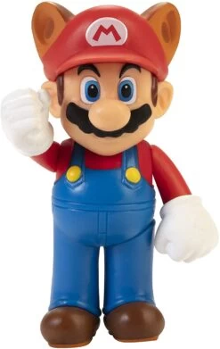 JAKKS PACIFIC Super Mario World Of Nintendo 2.5 Inch Figure | Raccoon Mario