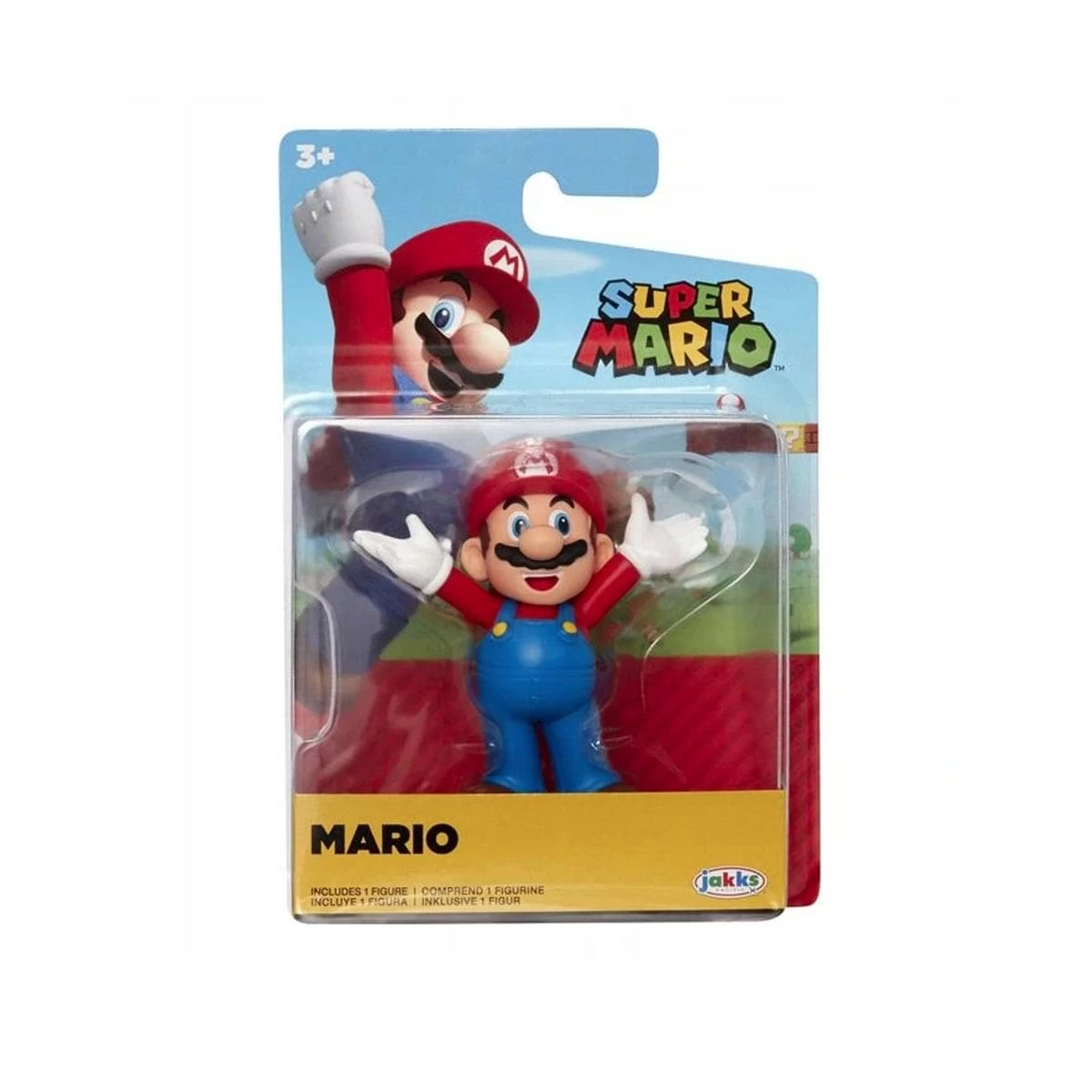 JAKKS PACIFIC Super Mario World Of Nintendo 2.5 Inch Figure | Open Arms Mario 5 JAKKS PACIFIC Super Mario World Of Nintendo 2.5 Inch Figure | Open Arms Mario - Image 3