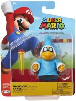 JAKKS PACIFIC Super Mario Bros. 4 Inch Action Figure | Magikoopa W/ Wand 8 JAKKS PACIFIC Super Mario Bros. 4 Inch Action Figure | Magikoopa W/ Wand -Boutique Toy Store JKP 40133I CC