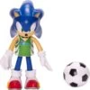 JAKKS PACIFIC Sonic The Hedgehog 4 Inch Bendable Figure | Soccor Sonic 2 JAKKS PACIFIC Sonic The Hedgehog 4 Inch Bendable Figure | Soccor Sonic -Boutique Toy Store JKP 402484SON CA