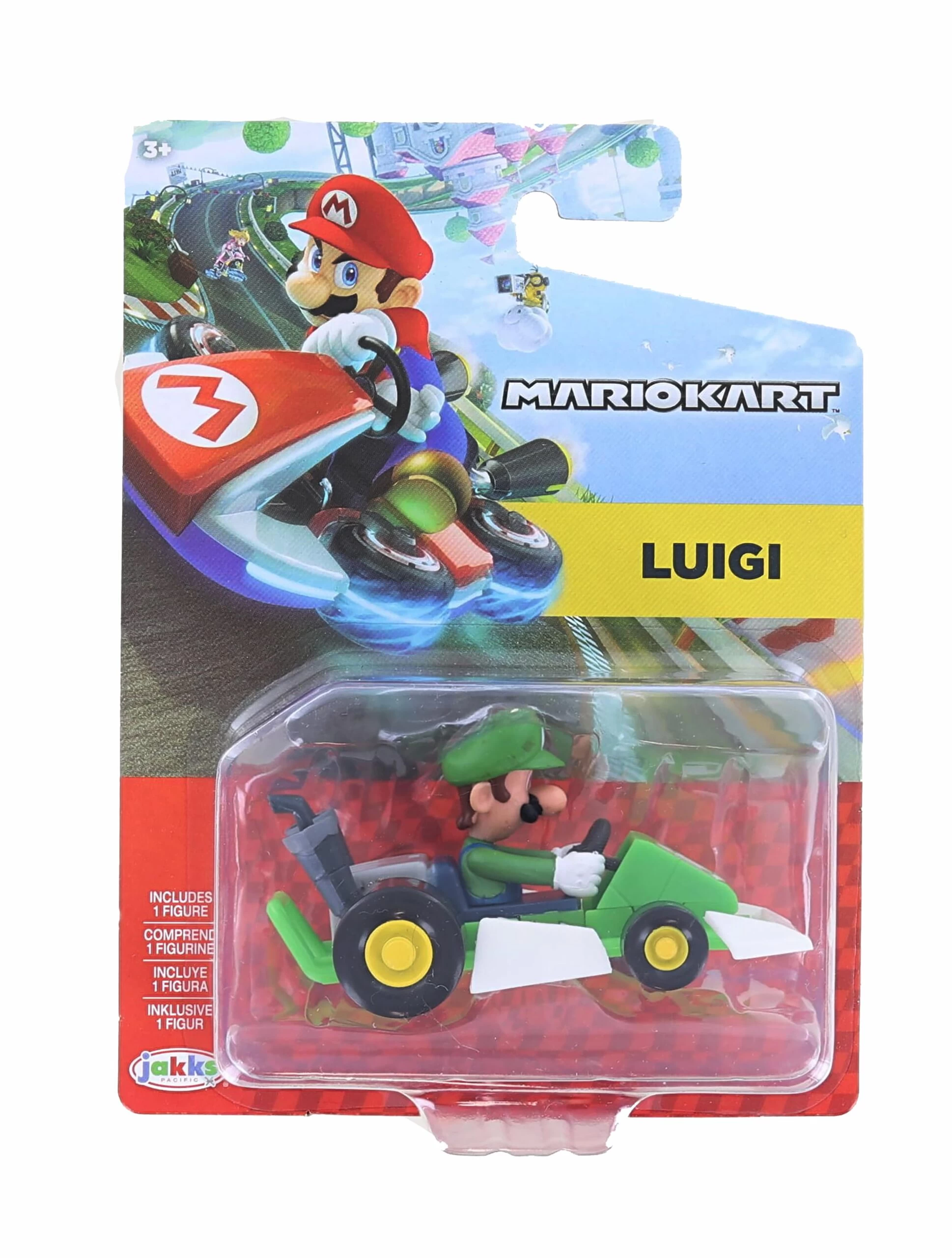 JAKKS PACIFIC Super Mario Kart Racers Wave 5 | Luigi 3 JAKKS PACIFIC Super Mario Kart Racers Wave 5 | Luigi