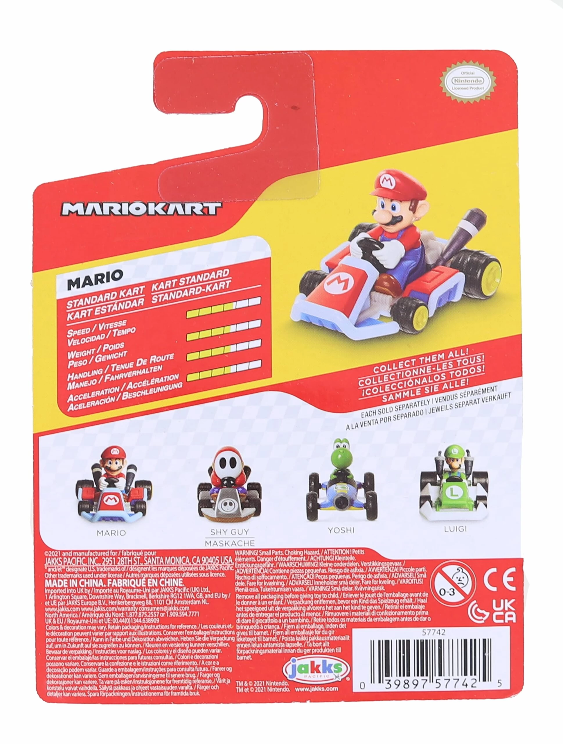 JAKKS PACIFIC Super Mario Kart Racers Wave 5 | Mario 4 JAKKS PACIFIC Super Mario Kart Racers Wave 5 | Mario - Image 2