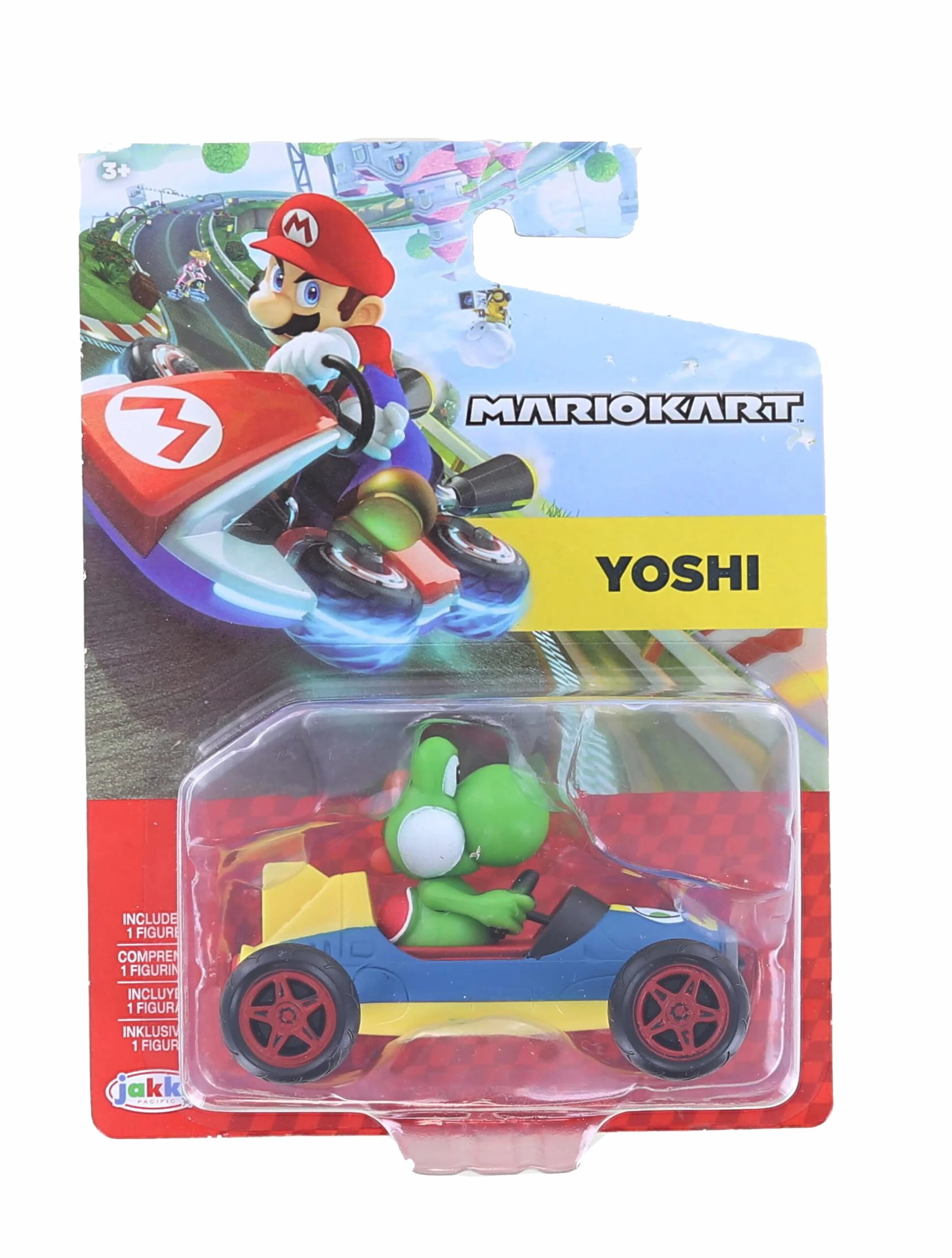 JAKKS PACIFIC Super Mario Kart Racers Wave 5 | Yoshi 3 JAKKS PACIFIC Super Mario Kart Racers Wave 5 | Yoshi