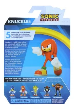 JAKKS PACIFIC Sonic The Hedgehog 2.5 Inch Action Figure | Modern Knuckles -Boutique Toy Store JKP 40371I RF1 CC