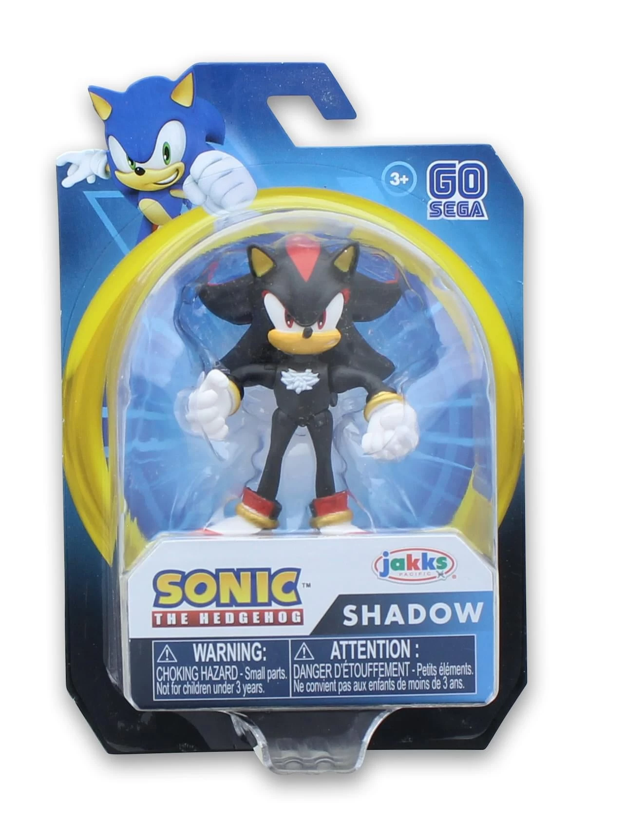 JAKKS PACIFIC Sonic The Hedgehog 2.5 Inch Action Figure | Modern Shadow 3 JAKKS PACIFIC Sonic The Hedgehog 2.5 Inch Action Figure | Modern Shadow