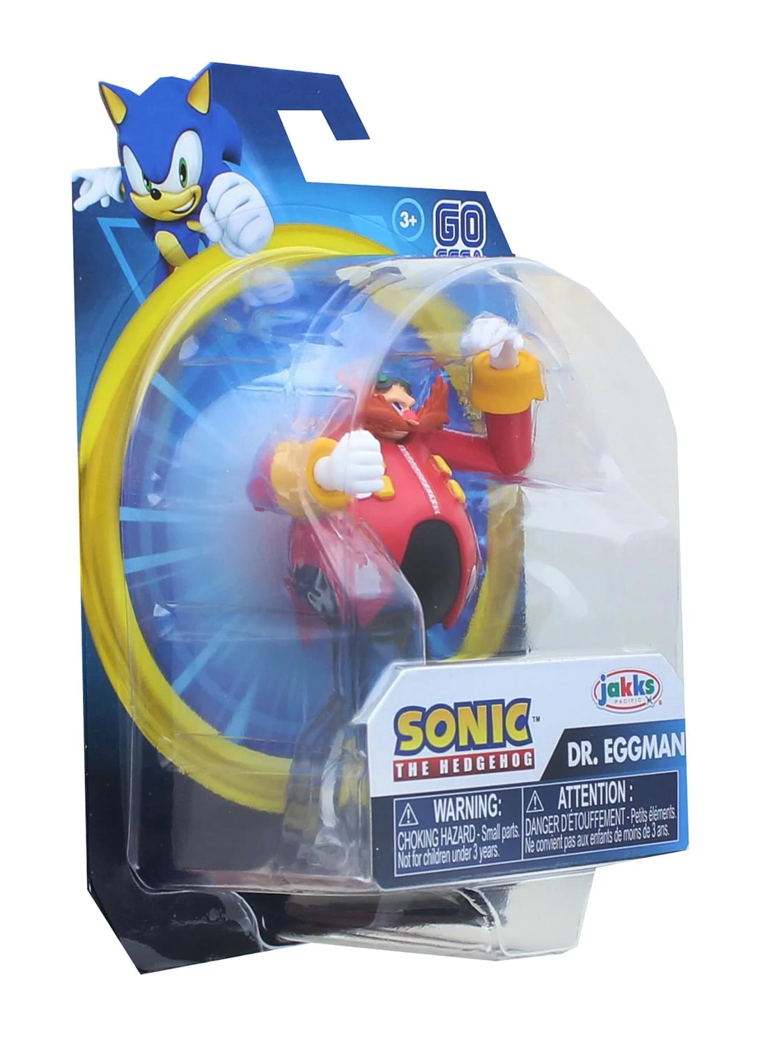 JAKKS PACIFIC Sonic The Hedgehog 2.5 Inch Action Figure | Dr. Eggman 4 JAKKS PACIFIC Sonic The Hedgehog 2.5 Inch Action Figure | Dr. Eggman - Image 2