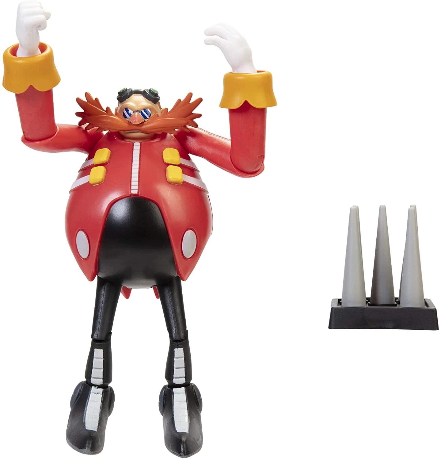 JAKKS PACIFIC Sonic The Hedgehog 4 Inch Action Figure | Dr. Eggman W/ Spike Trap 3 JAKKS PACIFIC Sonic The Hedgehog 4 Inch Action Figure | Dr. Eggman W/ Spike Trap