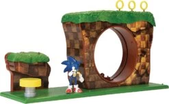 JAKKS PACIFIC Sonic The Hedgehog Green Hill Zone 2.5 Inch Figure Playset
