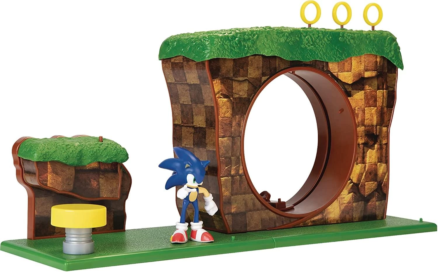 JAKKS PACIFIC Sonic The Hedgehog Green Hill Zone 2.5 Inch Figure Playset 3 JAKKS PACIFIC Sonic The Hedgehog Green Hill Zone 2.5 Inch Figure Playset