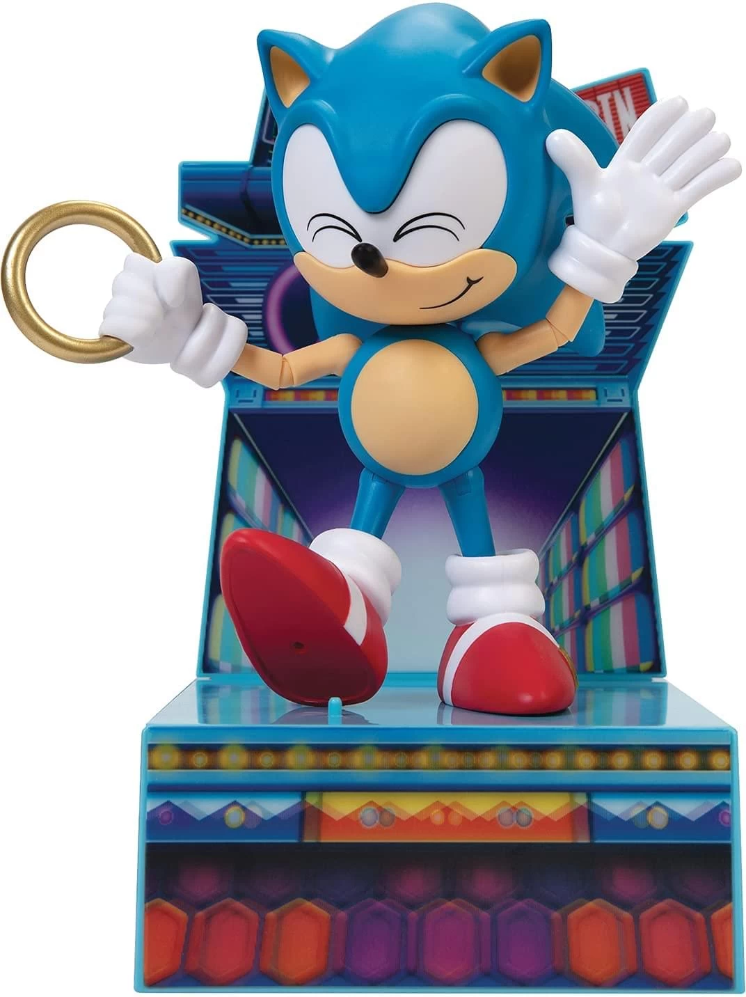 JAKKS PACIFIC Sonic The Hedgehog 6 Inch Collector Edition Action Figure 3 JAKKS PACIFIC Sonic The Hedgehog 6 Inch Collector Edition Action Figure