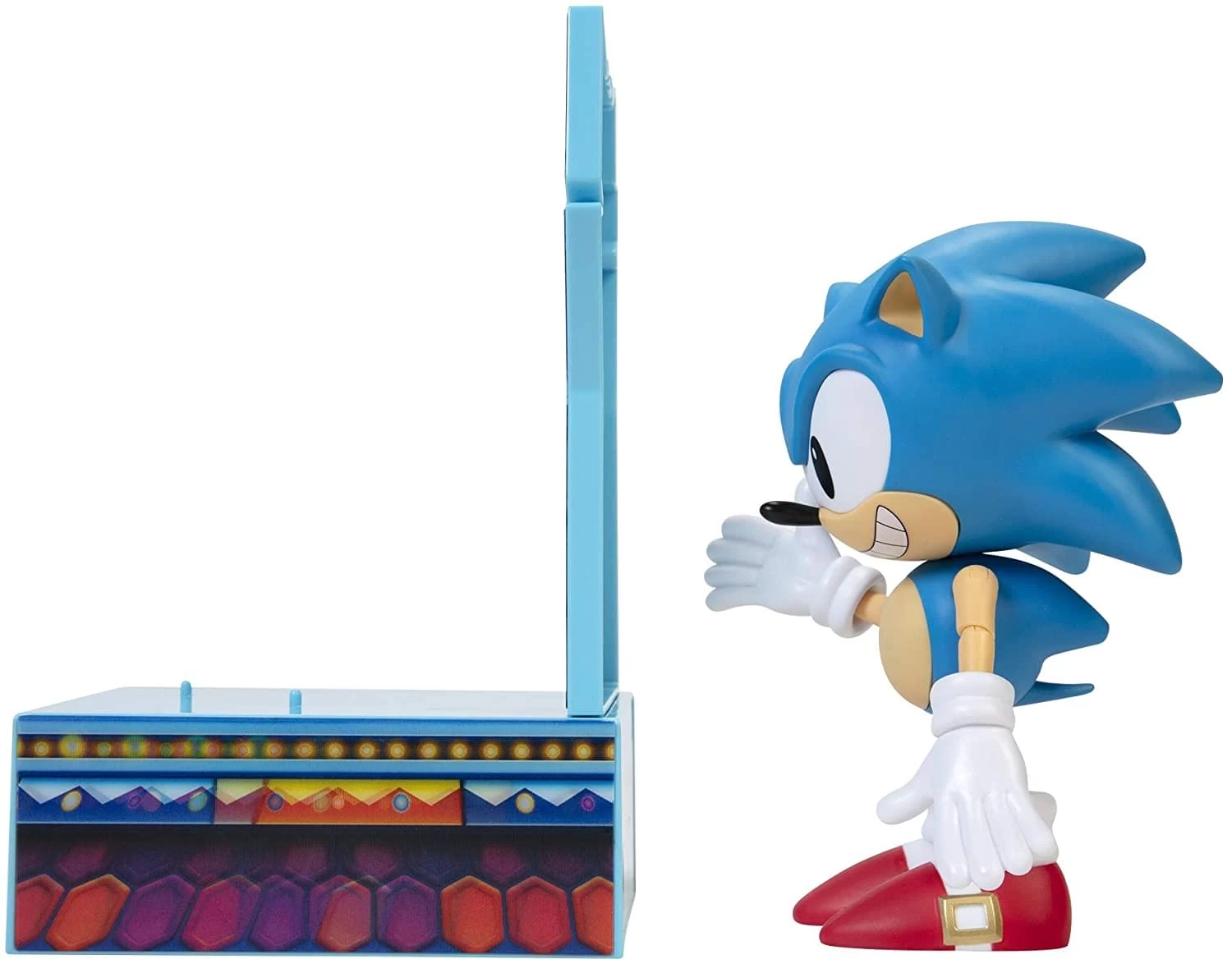 JAKKS PACIFIC Sonic The Hedgehog 6 Inch Collector Edition Action Figure 4 JAKKS PACIFIC Sonic The Hedgehog 6 Inch Collector Edition Action Figure - Image 2