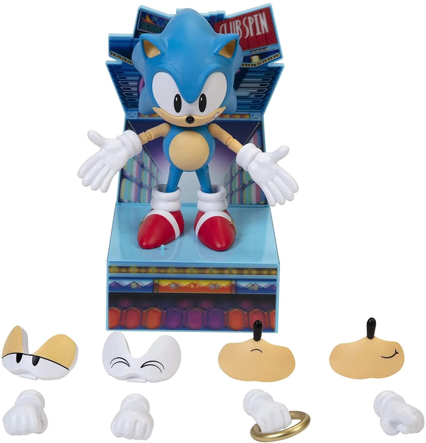 JAKKS PACIFIC Sonic The Hedgehog 6 Inch Collector Edition Action Figure 5 JAKKS PACIFIC Sonic The Hedgehog 6 Inch Collector Edition Action Figure - Image 3