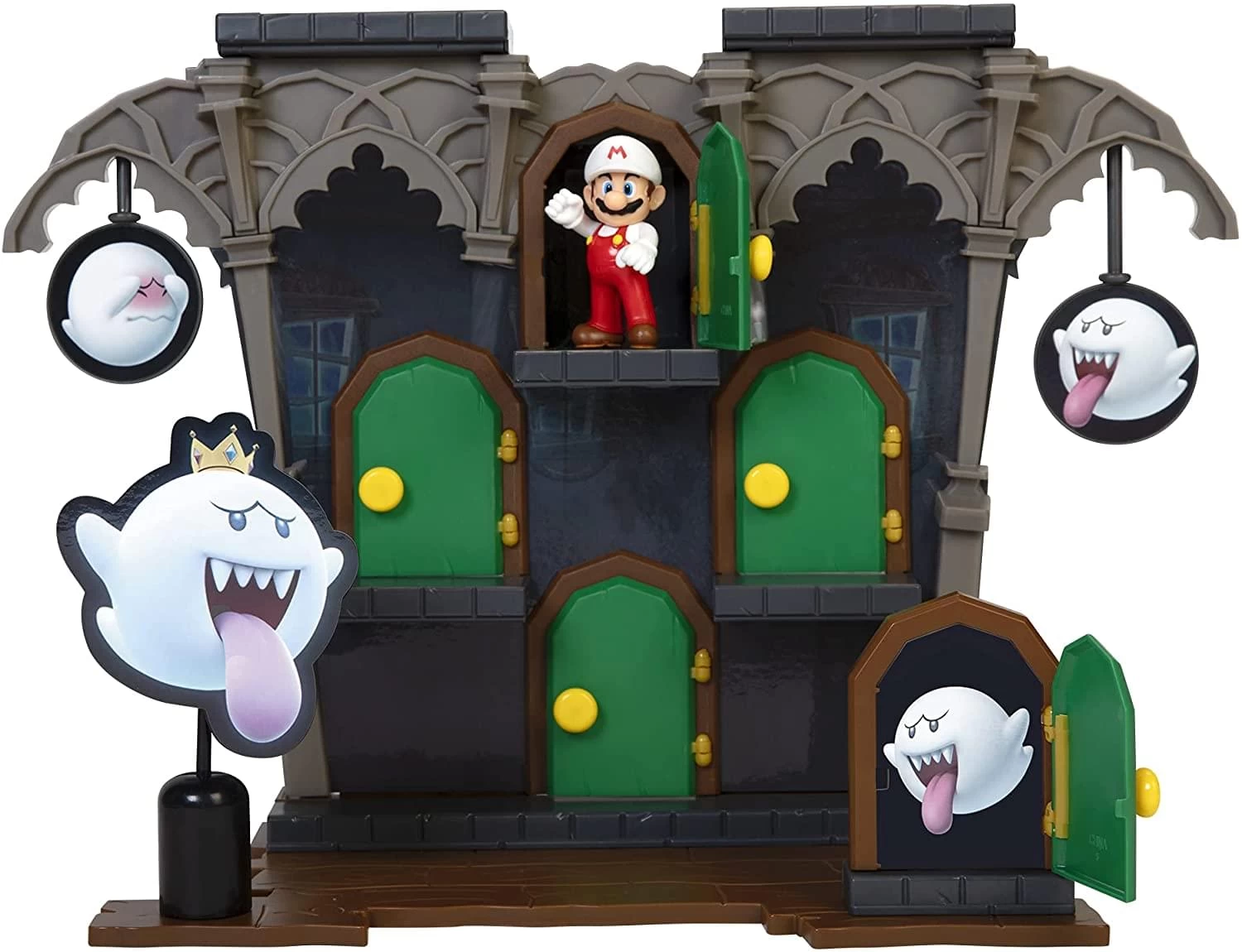 JAKKS PACIFIC Super Mario World Of Nintendo 2.5 Inch Deluxe Boo Mansion Playset 3 JAKKS PACIFIC Super Mario World Of Nintendo 2.5 Inch Deluxe Boo Mansion Playset