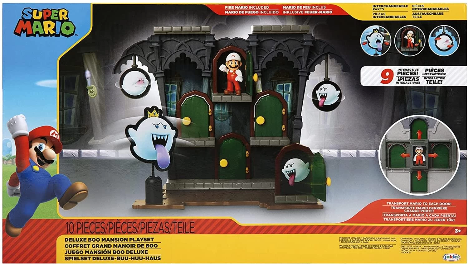 JAKKS PACIFIC Super Mario World Of Nintendo 2.5 Inch Deluxe Boo Mansion Playset 5 JAKKS PACIFIC Super Mario World Of Nintendo 2.5 Inch Deluxe Boo Mansion Playset - Image 3
