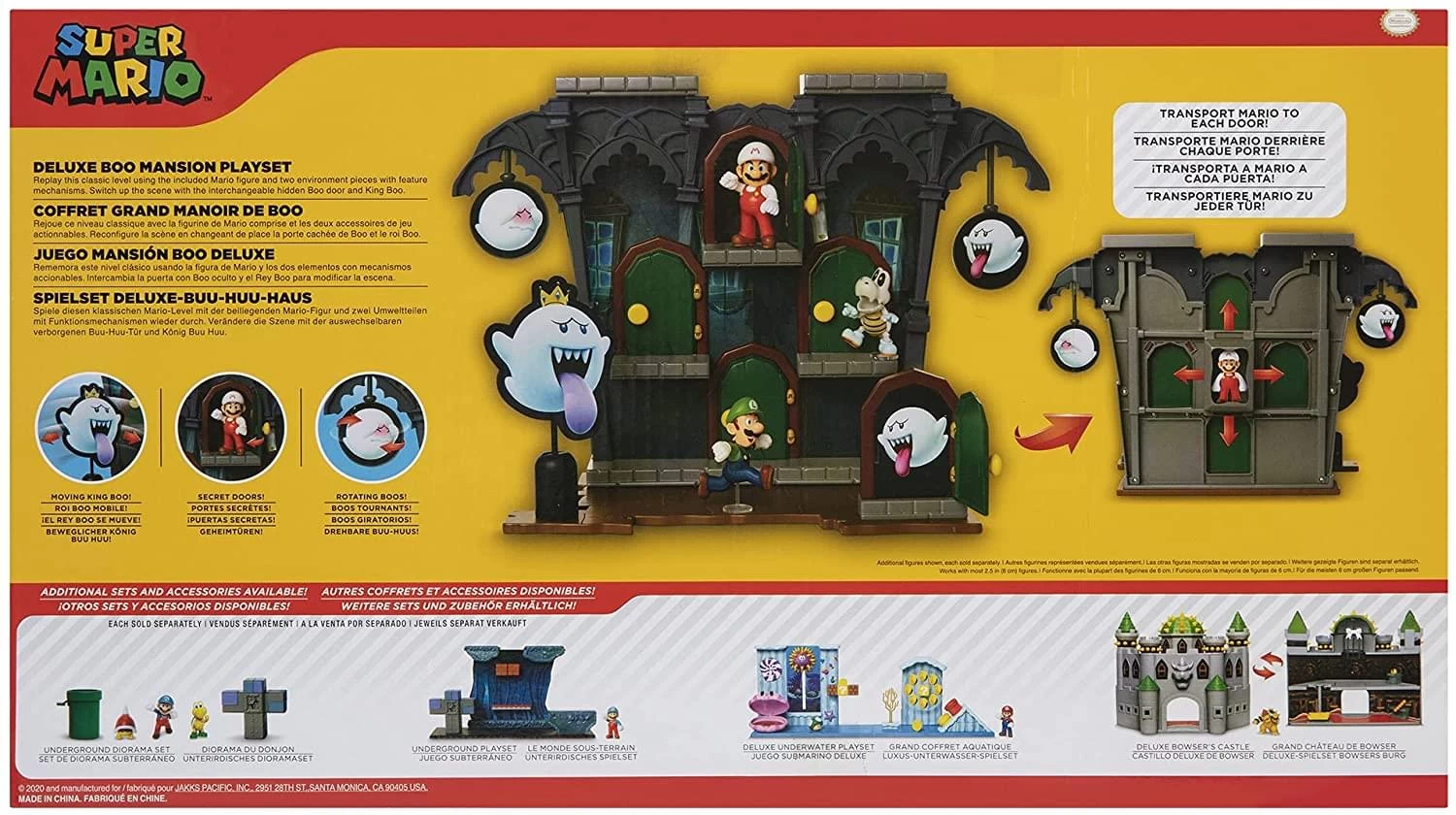 JAKKS PACIFIC Super Mario World Of Nintendo 2.5 Inch Deluxe Boo Mansion Playset 6 JAKKS PACIFIC Super Mario World Of Nintendo 2.5 Inch Deluxe Boo Mansion Playset - Image 4