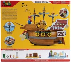 JAKKS PACIFIC Super Mario World Of Nintendo Bowsers Air Ship Deluxe Diorama Playset 8 JAKKS PACIFIC Super Mario World Of Nintendo Bowsers Air Ship Deluxe Diorama Playset -Boutique Toy Store JKP 404294 CC