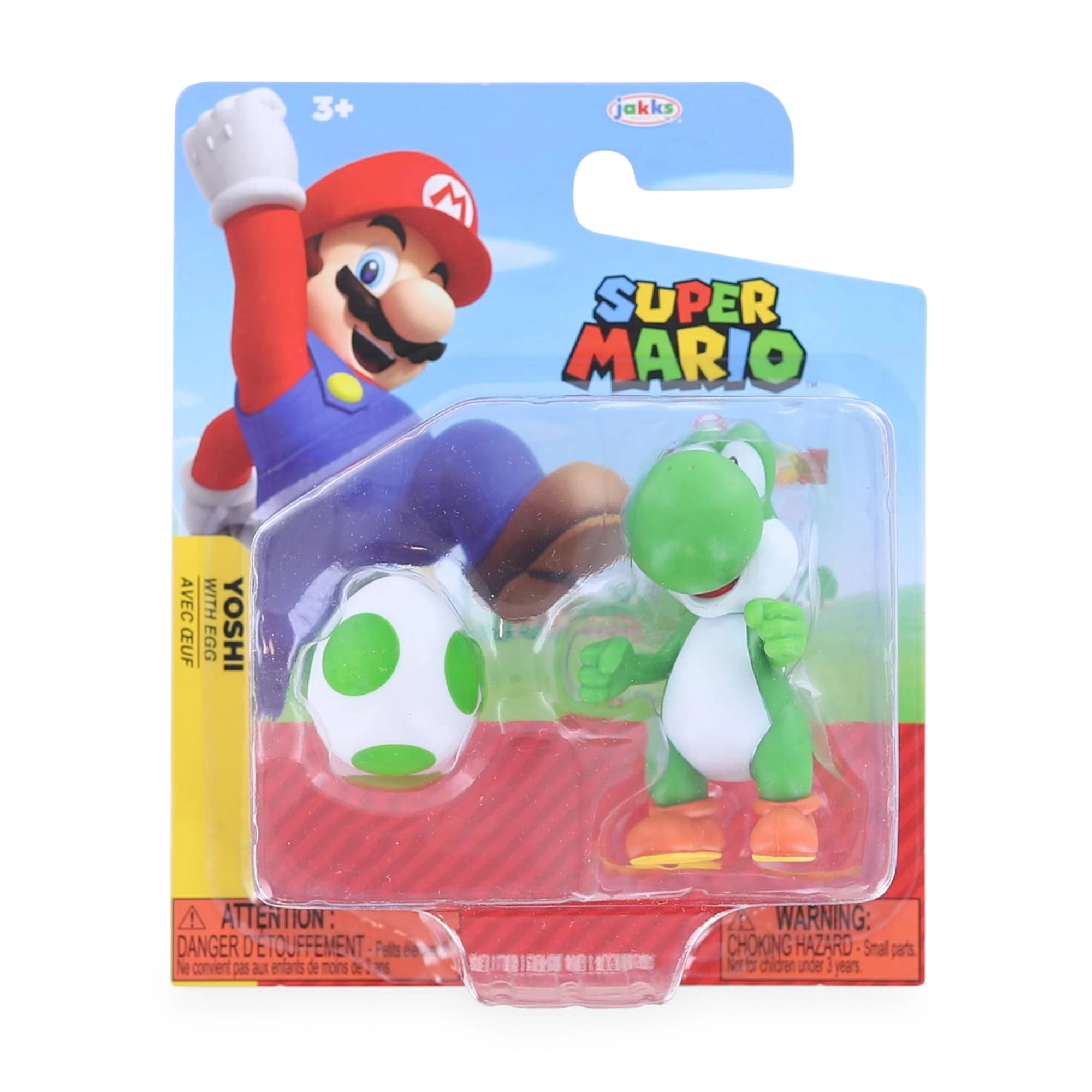 JAKKS PACIFIC Super Mario World Of Nintendo 2.5 Inch Figure | Yoshi With Egg 3 JAKKS PACIFIC Super Mario World Of Nintendo 2.5 Inch Figure | Yoshi With Egg