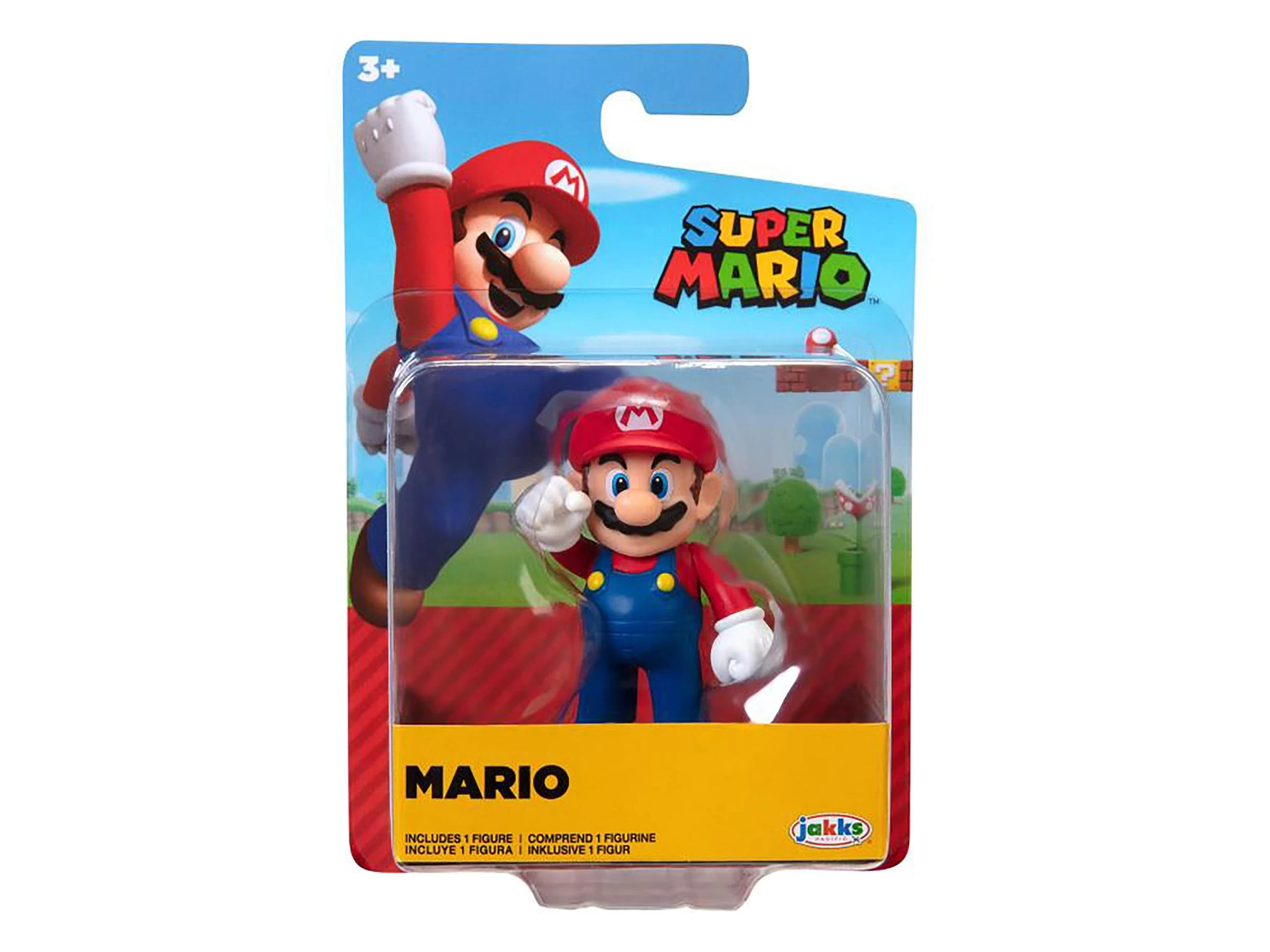 JAKKS PACIFIC Super Mario World Of Nintendo 2.5 Inch Figure | Mario 4 JAKKS PACIFIC Super Mario World Of Nintendo 2.5 Inch Figure | Mario - Image 2