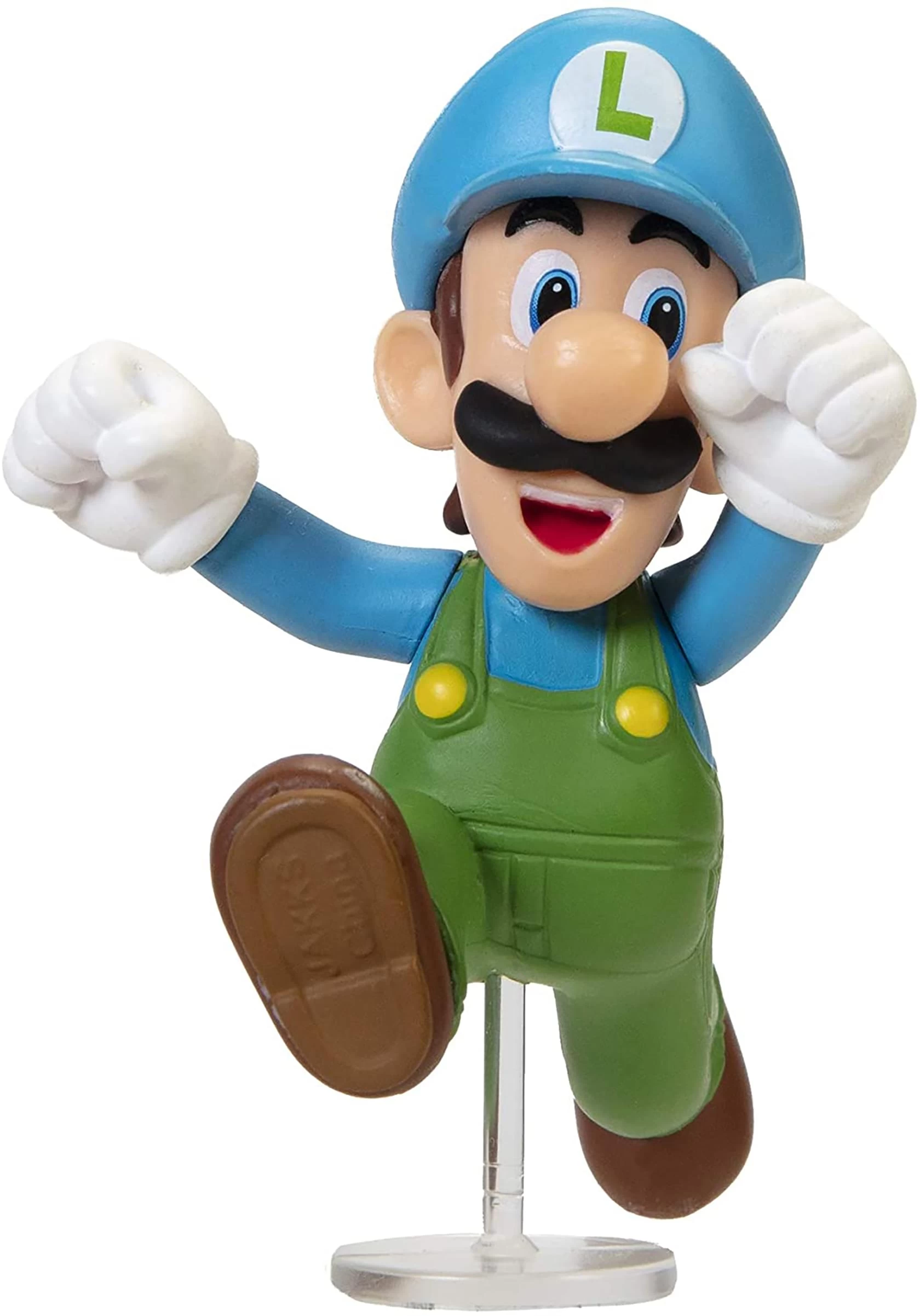 JAKKS PACIFIC Super Mario World Of Nintendo 2.5 Inch Figure | Running Ice Luigi 3 JAKKS PACIFIC Super Mario World Of Nintendo 2.5 Inch Figure | Running Ice Luigi