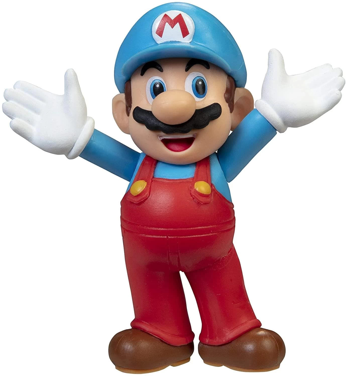 JAKKS PACIFIC Super Mario World Of Nintendo 2.5 Inch Figure | Open Arms Ice Mario 3 JAKKS PACIFIC Super Mario World Of Nintendo 2.5 Inch Figure | Open Arms Ice Mario