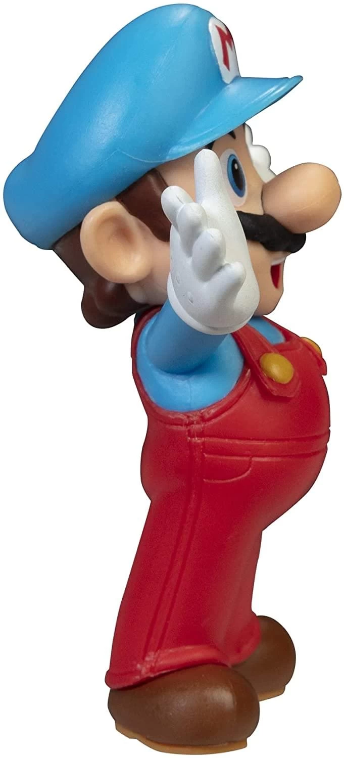 JAKKS PACIFIC Super Mario World Of Nintendo 2.5 Inch Figure | Open Arms Ice Mario 4 JAKKS PACIFIC Super Mario World Of Nintendo 2.5 Inch Figure | Open Arms Ice Mario - Image 2