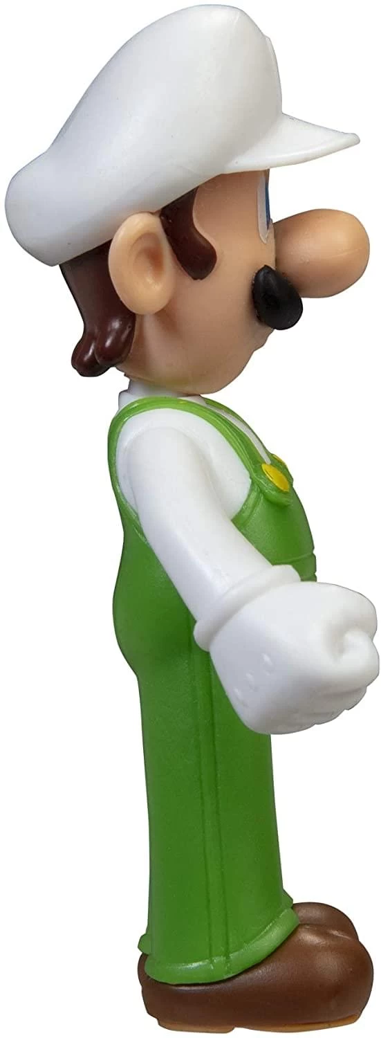 JAKKS PACIFIC Super Mario World Of Nintendo 2.5 Inch Figure | Standing Fire Luigi 4 JAKKS PACIFIC Super Mario World Of Nintendo 2.5 Inch Figure | Standing Fire Luigi - Image 2