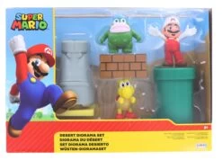 JAKKS PACIFIC Super Mario World Of Nintendo 2.5 Inch Figure Desert Plains Diorama Set