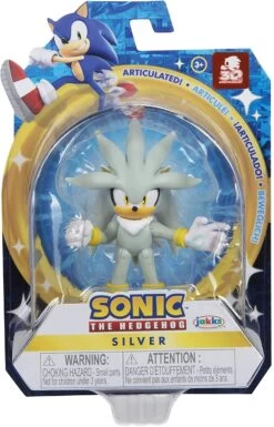 JAKKS PACIFIC Sonic The Hedgehog 2.5 Inch Figure | Modern Silver 8 JAKKS PACIFIC Sonic The Hedgehog 2.5 Inch Figure | Modern Silver -Boutique Toy Store JKP 40689I CC