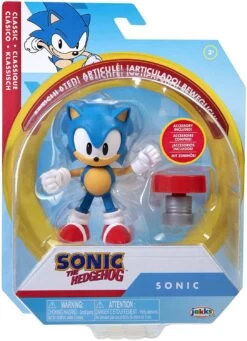 JAKKS PACIFIC Sonic The Hedgehog 4 Inch Figure | Classic Sonic 10 JAKKS PACIFIC Sonic The Hedgehog 4 Inch Figure | Classic Sonic -Boutique Toy Store JKP 406994 CD