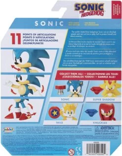 JAKKS PACIFIC Sonic The Hedgehog 4 Inch Figure | Classic Sonic 11 JAKKS PACIFIC Sonic The Hedgehog 4 Inch Figure | Classic Sonic -Boutique Toy Store JKP 406994 CE