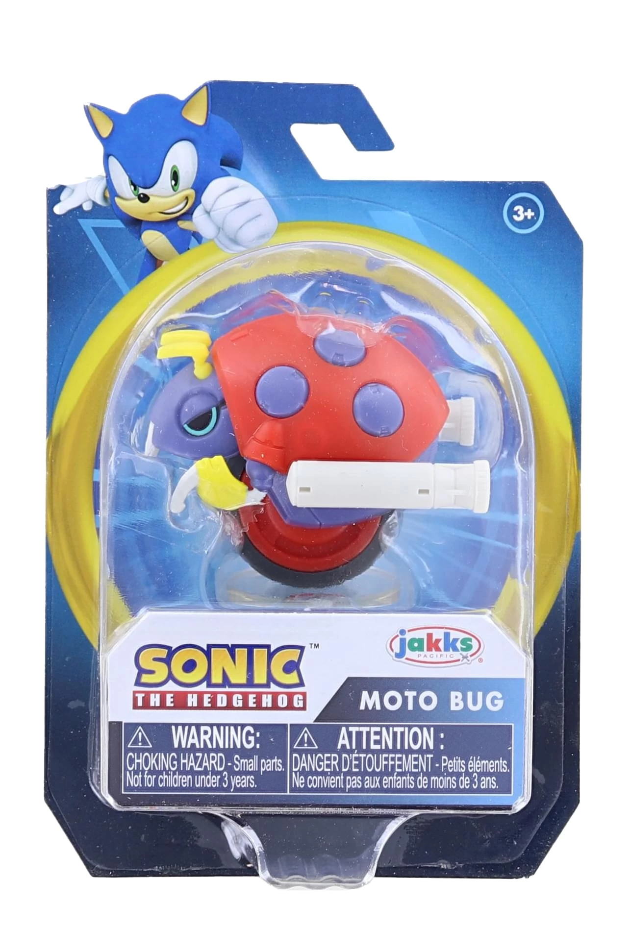 JAKKS PACIFIC Sonic The Hedgehog 2.5 Inch Figure | Moto Bug 4 JAKKS PACIFIC Sonic The Hedgehog 2.5 Inch Figure | Moto Bug - Image 2