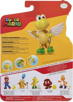 JAKKS PACIFIC Super Mario World Of Nintendo 4 Inch Figure | Koopa Paratroopa 9 JAKKS PACIFIC Super Mario World Of Nintendo 4 Inch Figure | Koopa Paratroopa -Boutique Toy Store JKP 407314 CD